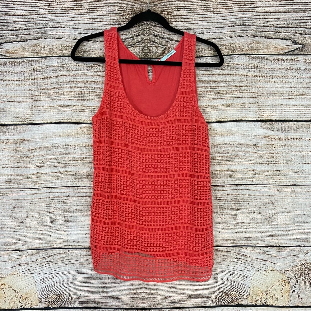 2/$15 Maurice's Crocheted Tank Top